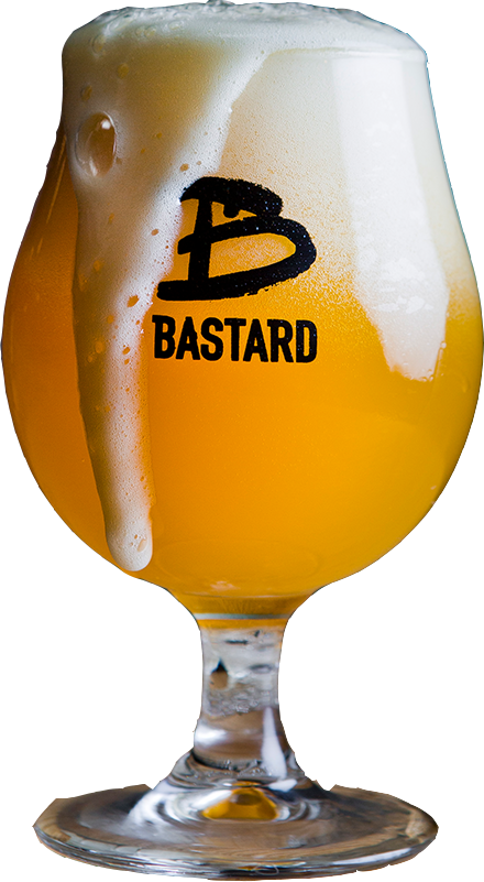 Bastard beer glass